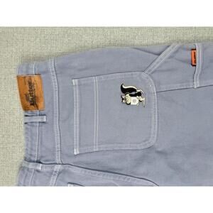 Y2K Butter “Very Baggy Fit” Shorts – Size 32 - Steel Blue